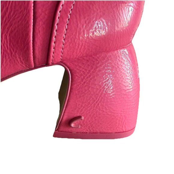 Circus by Sam Edelman Women's Hot Pink Peacock Ozzie Ankle Boot Sz 7.5 Barbie - Picture 5 of 6